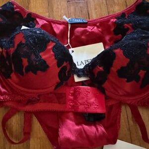 La Perla Red Lingerie Set